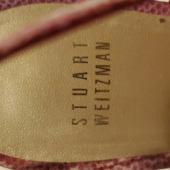 Stuart Weitzman Wedges 7 1/2 M - Picture 12 of 12